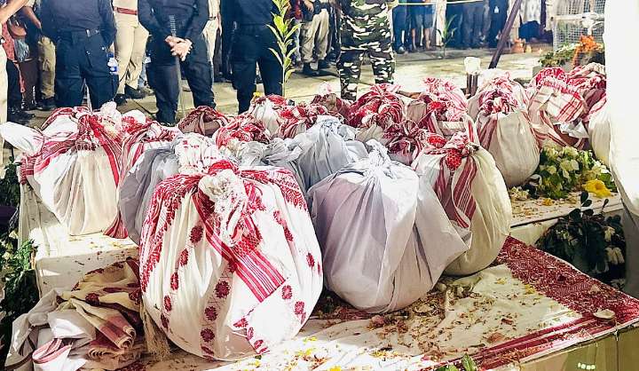 Assam: Ashes of singer Zubeen Garg kept in safe custody