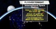 International Space Station pass over our area tonight