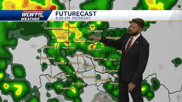 Daily downpours return the forecast this week in the Tristate