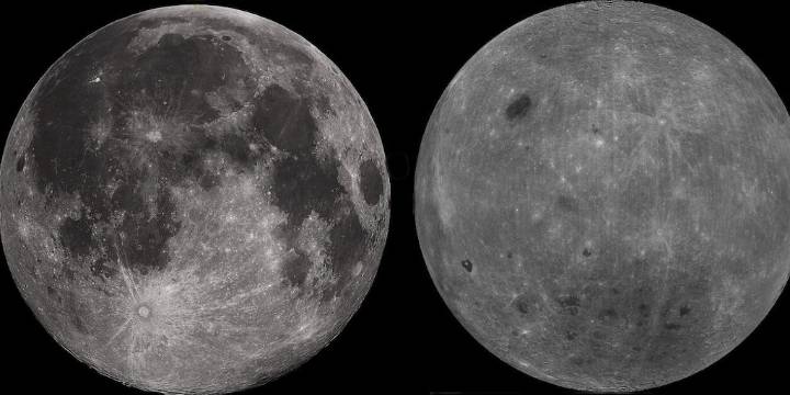 Misterio térmico: descubren que la cara oculta de la Luna es 100 grados más fría que la visible