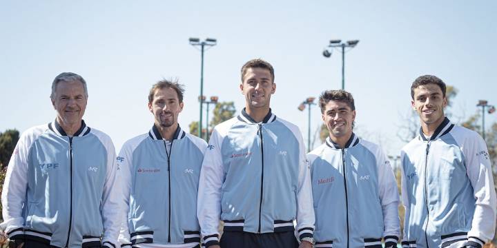 Copa Davis: la Selección Argentina de Tenis tuvo su despedida antes de partir a Groningen