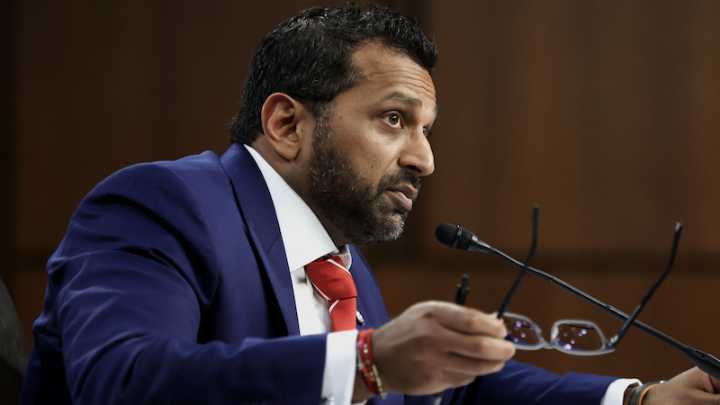 'Covering for Trump?' Kash Patel bashed for new claim Epstein had no clients