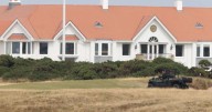 Man, 24, arrested in London after damage at Donald Trump's Scotland golf course