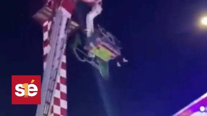 Pánico en la Feria de San Miguel Arcángel: colapsa juego mecánico y deja lesionados