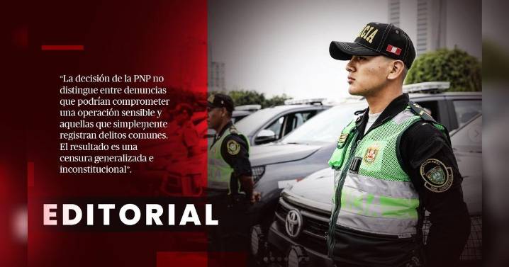 Gobierno impone el secretismo en la PNP