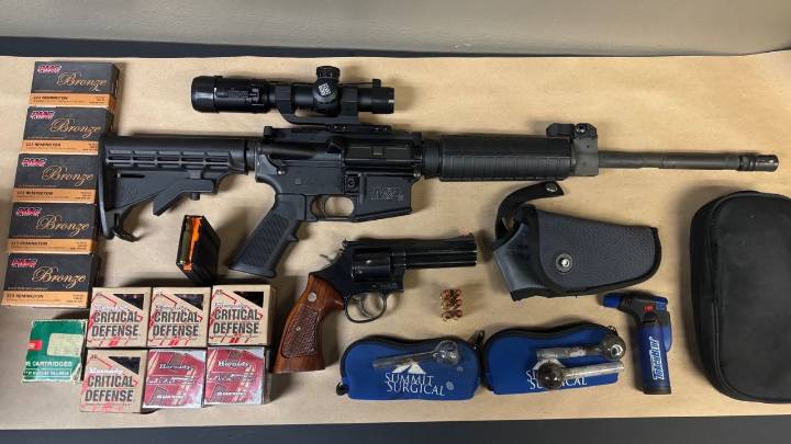 Fresno Police Arrest Felon After Firearms Found in Home Search