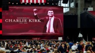Trump Charlie Kirk memorial