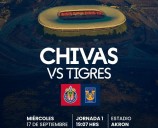 Tigres visita hoy a Chivas