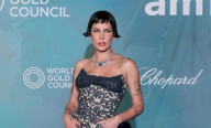 Halsey Wins amfAR Auction for Custom Julian Schnabel at Venice Charity Gala, Pays $585,000 | Ava Max, Avan Jogia, Colman Domingo, Dacre Montgomery, Halsey, Jesse Williams, Jude Law, Kevin Spacey, Laur