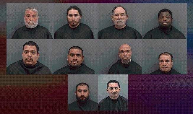 11 arrested in Longview prostitution sting operation