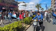 San Nicolás hierve: miles de trabajadores de Ternium marcharon contra despidos y bajos salarios