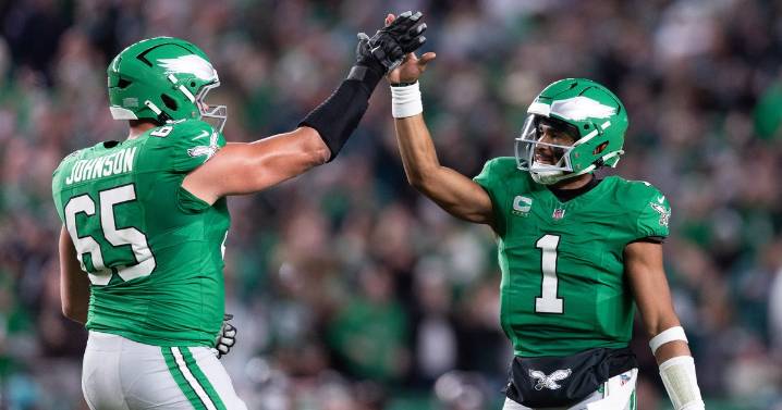 Nine Eagles players land on NFL's 'Top 100' list