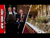 King Charles Hosts State Banquet for President Trump at Windsor Castle