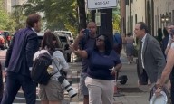 VIDEO: Driver confronts man during PEPFAR protest in DC