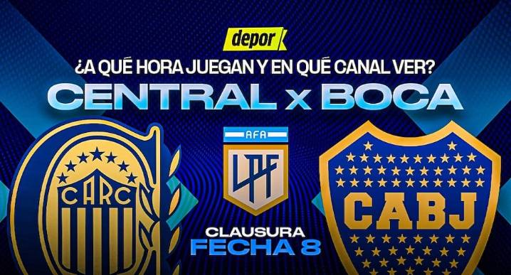 Boca vs Rosario Central: fecha, horarios y canales de TV por la Liga Profesional Argentina