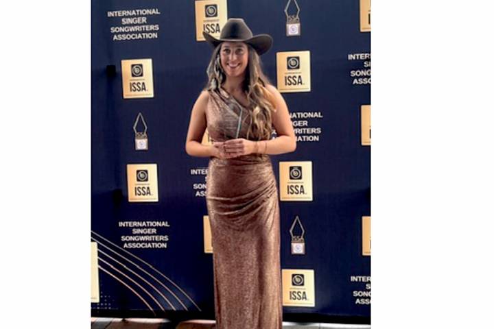 Lacombe musician Tennessee Rindal brings home an international music award