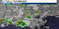 Rain chances remain low through the week