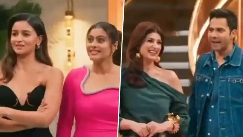 Bollywood ‘Two Much With Kajol and Twinkle’ Episode 2: Alia Bhatt and Varun Dhawan To Reunite on Chat Show After 6 Years, Sneak Peek Revealed