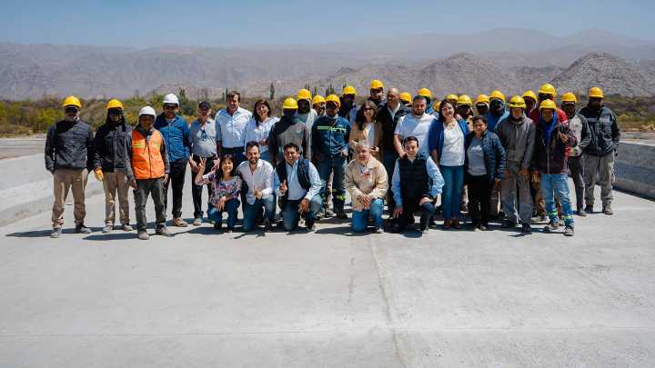 El puente de Las Mojarras en Santa María está en su etapa final de obra