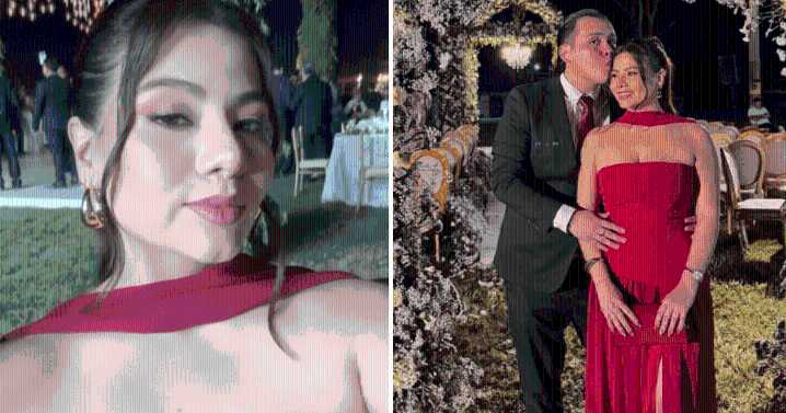 Hija mayor de Pamela López se luce con misterioso galán en boda y usuarios reaccionan: “Es muy guapa como su madre”