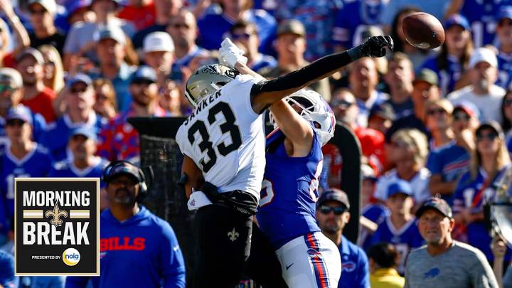 Morning Break: Rookie Jonas Sanker delivers highlight, Saints still seeking first win