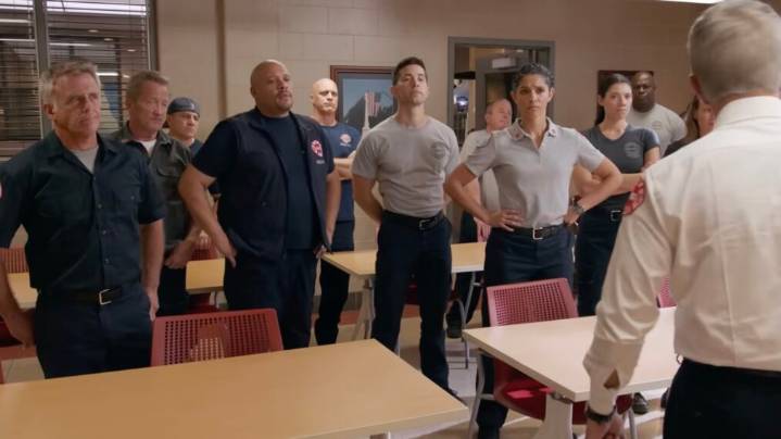 One Chicago Trailer: 'Fire's New Firefighter, 'Med' Pregnancy Conversation, and 'P.D.' Benched