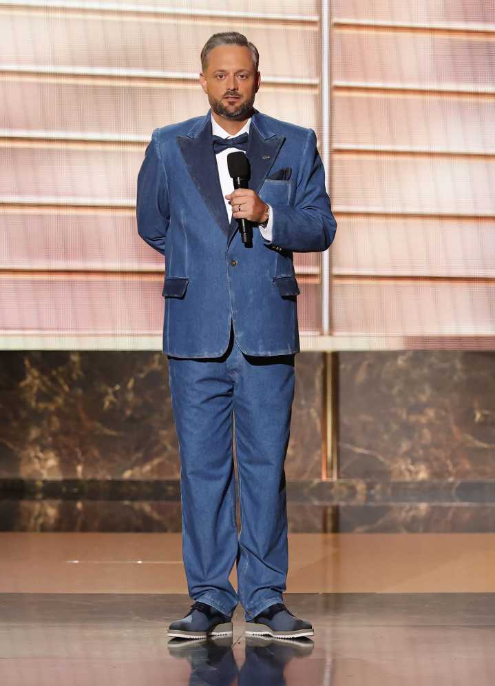 Did Nate Bargatze Reference Sydney Sweeney's Jeans Drama During the Emmys?