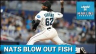 Miami Marlins Get Blown Out By The Nationals, Josh Simpson and George Soriano Continue To Pitch!