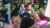 Savannah Arts students protest gun violence during walkout