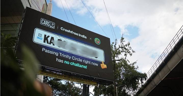 Bengaluru Mind the rules or get pulled up for violations on city billboard!