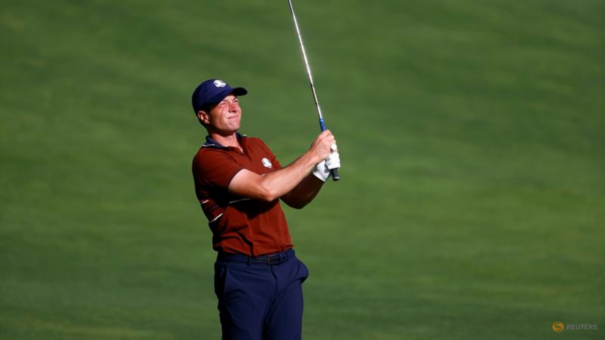 Europe's Hovland withdraws from Ryder Cup singles match