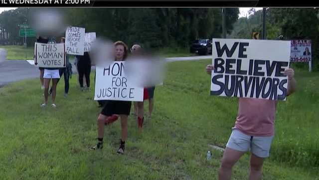 Protest held at Ormond Beach church amid abuse claims