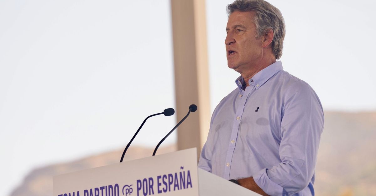 Feijóo denuncia que el Gobierno "ha permitido e inducido la no finalización de La Vuelta" y Sánchez "estará orgulloso"