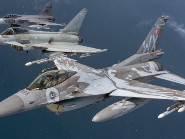 Cazas rusos violan espacio aéreo estonio: OTAN despliega F