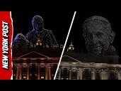 Spectacular Drone Show Lights Up the Night Sky Above the Vatican