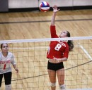 Autumn Brockett seals sweep for East Longmeadow girls volleyball over Chicopee Comp.