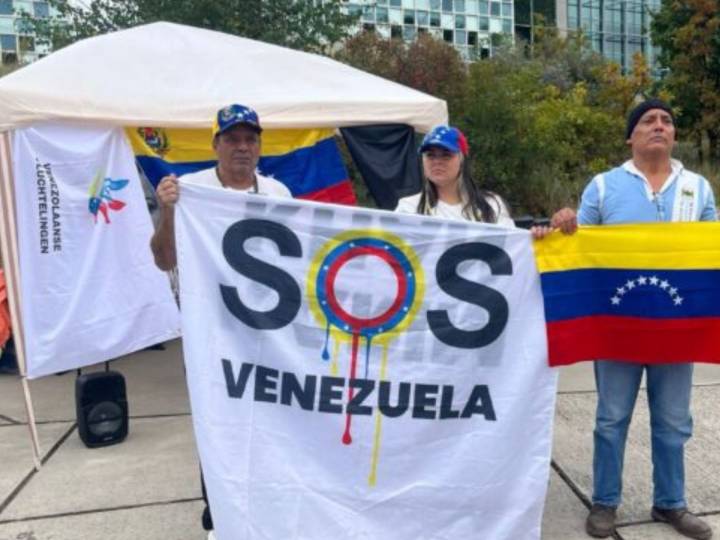 Tres venezolanos inician huelga de hambre frente a la CPI para exigir justicia contra crímenes de lesa humanidad