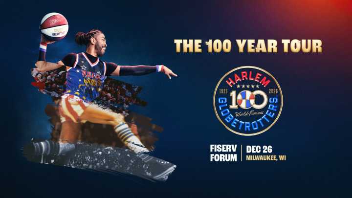 Harlem Globetrotters to play at Fiserv Forum Dec. 26 as part of 100 Year Tour