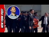 SOMBER Moment: JD Vance Escorts Charlie Kirk's Casket