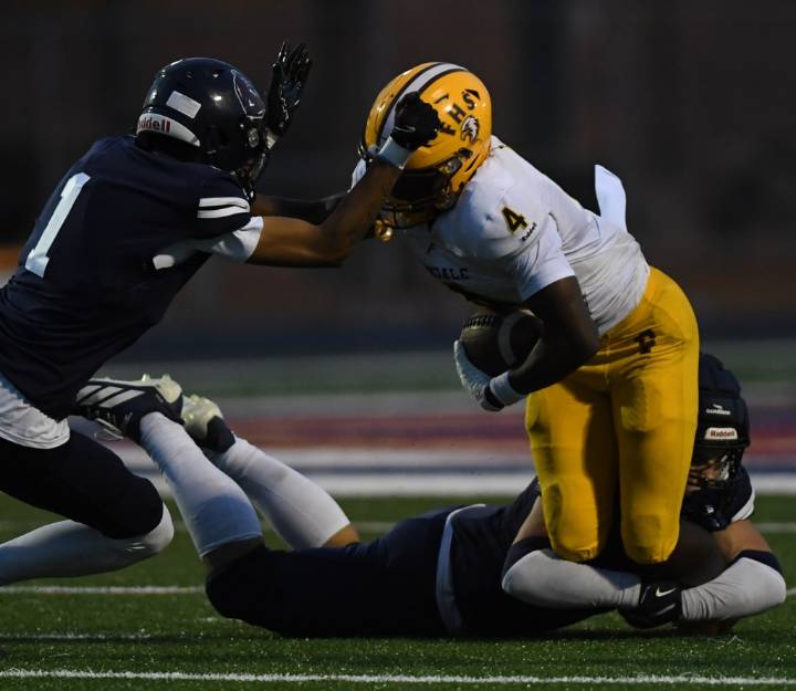 Photos of Berkley vs. Ferndale in an OAA Gold football contest