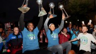 Lynx quartet: Moore and Fowles joining former Lynx teammates Whalen, Augustus in the Hall of Fame