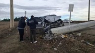 Un chico de 16 años chocó contra un poste de alta tensión y provocó un apagón en Río Gallegos