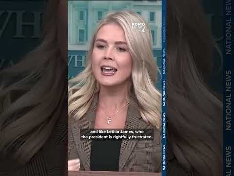 'We will not tolerate gaslighting': Karoline Leavitt on Trump holding DOJ accountable