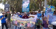 Farmworkers mark Labor Day with march for living wages in Los Olivos