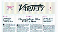 Variety's Venice Digital Daily, Day 4: Cinema Italiano Rides Fest Wave