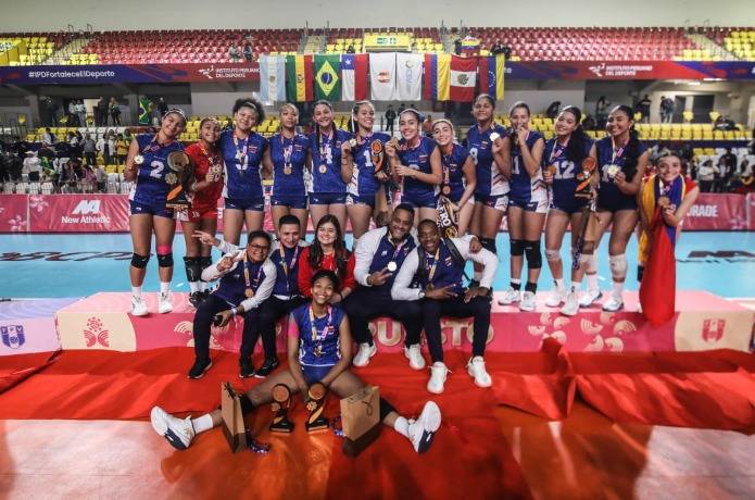 Venezuela campeón del Sudamericano Femenino U17 de Voleibol