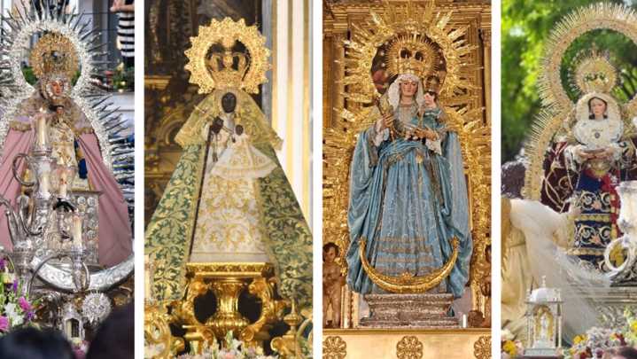 Cuatro procesiones recorrerán las calles de Sevilla este sábado: estos son sus horarios y recorridos