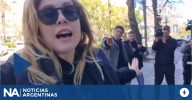 "¿Qué sos, Pagano?": Lilia Lemoine estalló, grabó a periodistas y denunció que la empujaron tres cuadras