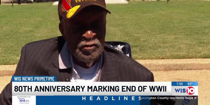 Midlands WWII veteran shares memories on 80th anniversary of Japan’s surrender