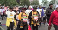 Actor Djimon Hounsou's 16.19 run traces route of enslaved Africans in Richmond
